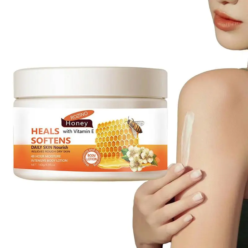 Natural Honey Moisturizing Cream Refreshing Body Milk Cream For Body Care With Long-lasting Fragrance