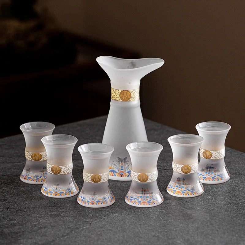 Домашние бокалы для вина японские роскошные высококачественные одиночные