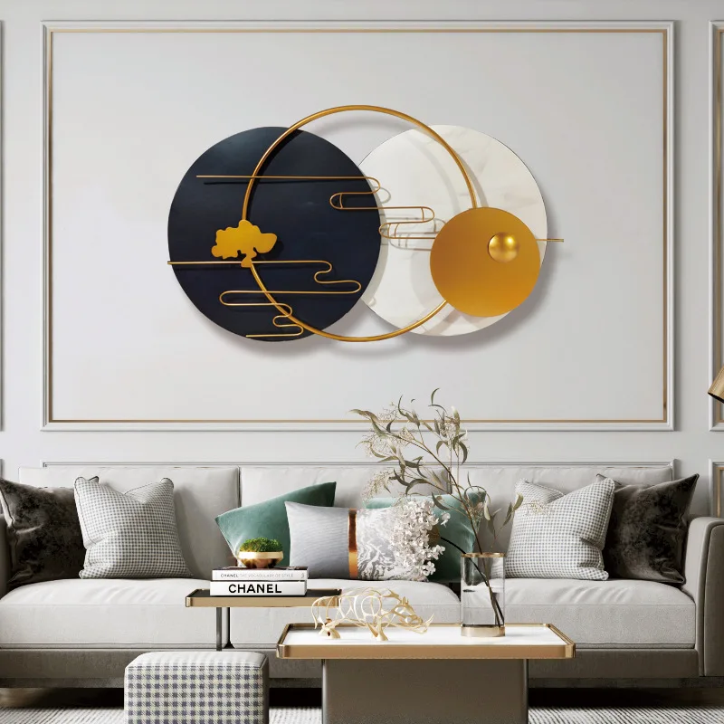 

Living Room Background Wall Decoration Metal Wall Decoration Wall Decoration Wall Wall Decoration Three-dimensional Pendant