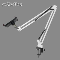 Mobile Phone Tablet Holder Stand 360 Degree Flexible Long Arm lazy Desk Bed Mount Holder For iPhone iPad Air -11inch table
