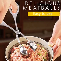 new stainless steel meatball maker clip fish meat ball rice ball making mold form tool kitchen accessories gadgets cuisine
