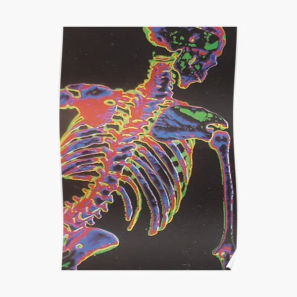 

Плакат Skelly в стиле Триппи, современная картина, Художественная печать на стене, забавная домашняя картина, винтажное украшение, роспись без рамки