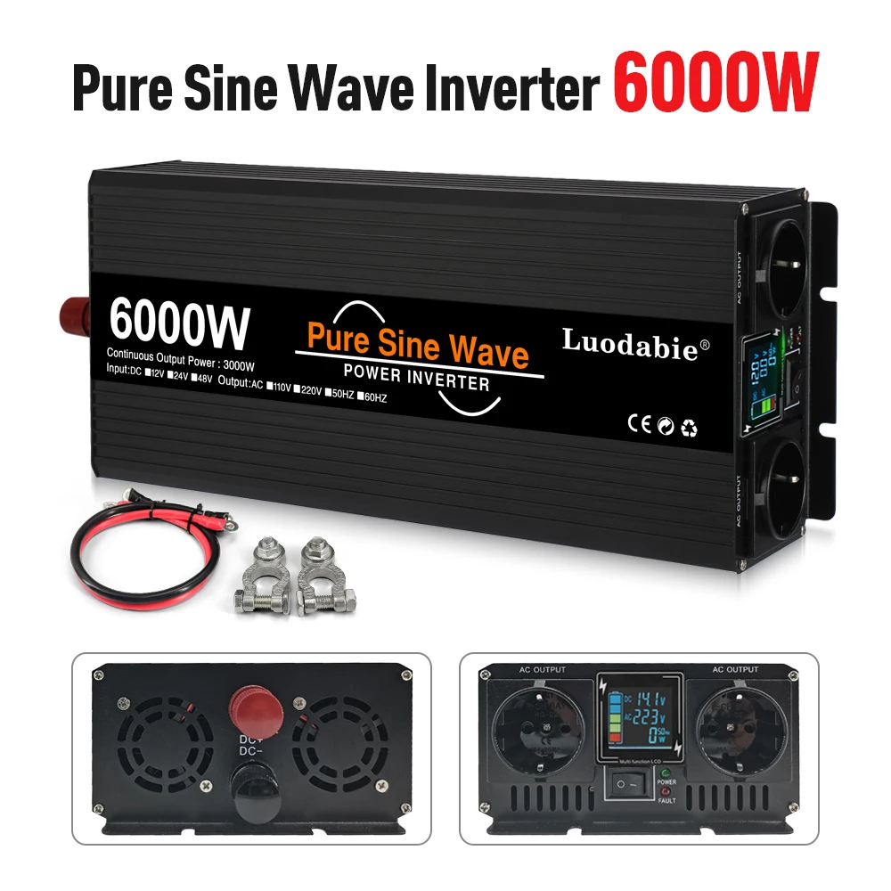 

Pure Sine Inverter 4000W 5000W 6000W
