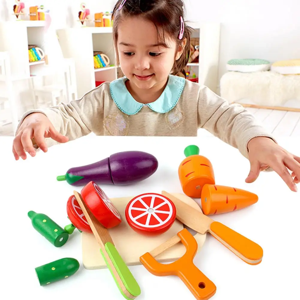 

Lightweight 1 Set Fashion Child Play House Pretend Kitchen Toy Gift Vivid Pretend Kitchen Toy Colorful Birthday Gift