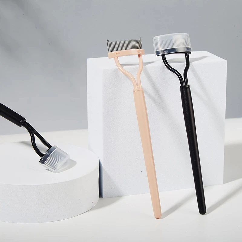 

Щипцы для завивки ресниц, складная металлическая расческа для ресниц, инструмент для макияжа