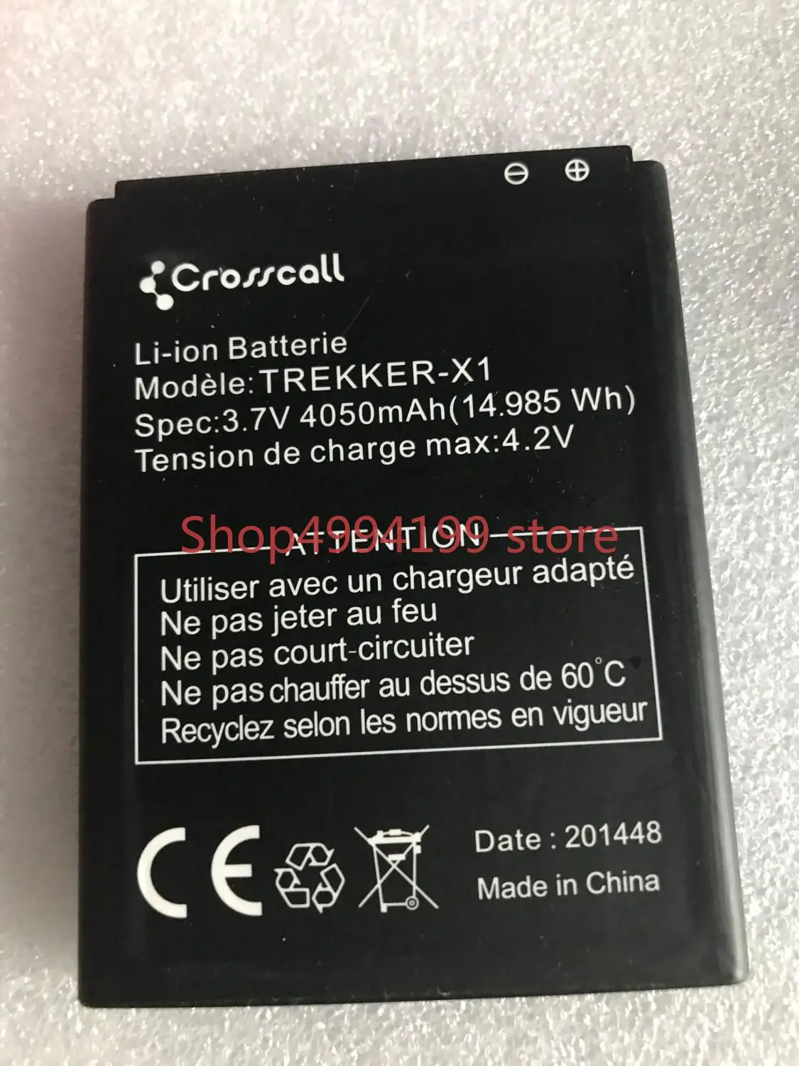 

Аккумулятор 3,7 в 4050 мАч для кроссовершения вызовов и скалолазания X1