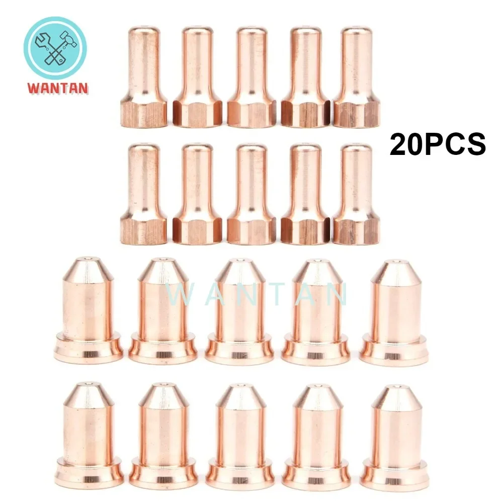 20 шт. 80А 51311. 1152558 Насадка 51311.13 Электродный плазменный резак PT-80 PT80 PTM-80 IPT-80 IPTM-80 IPTM80