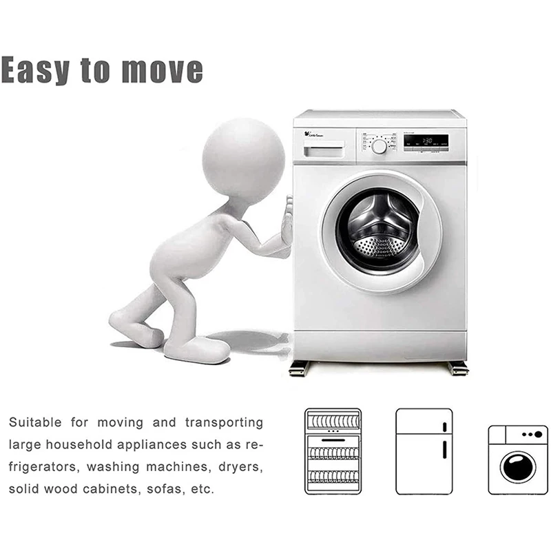 Регулируемая Подвижная Подставка Для Стиральной Машины Холодильника