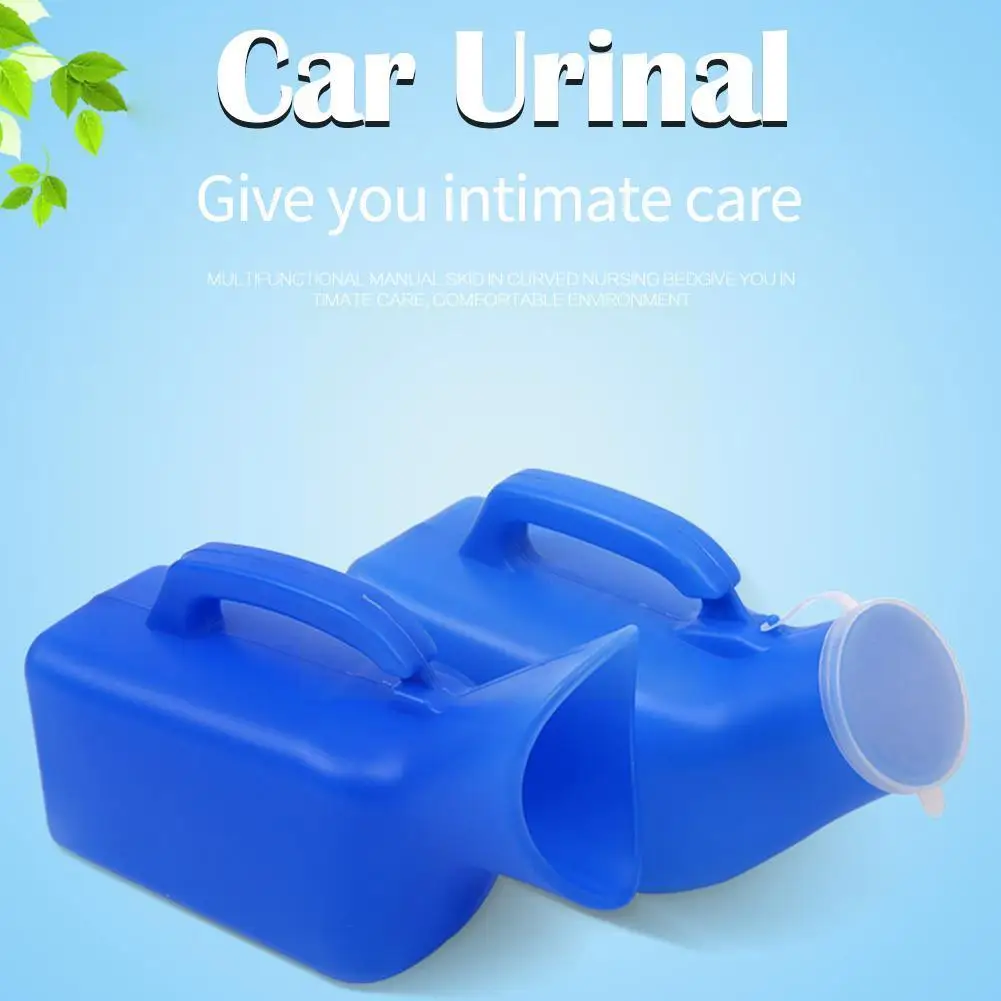 

1000ML Plastic Mobile Car Urinal Toilet Aid Bottle Journey Travel Kit Outdoor Camping Car Urine Portable For Women Men Outd F9L1