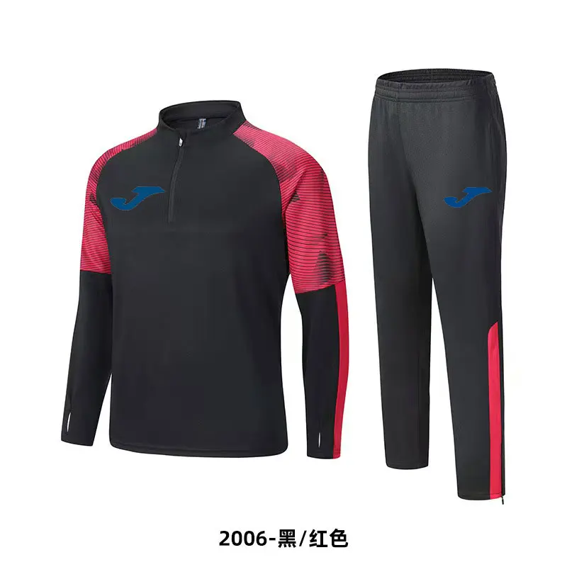 Фото Спортивная одежда Joma для мужчин и женщин, тренировочные костюмы с короткой молнией, куртки с длинными рукавами, костюмы для занятий фитнесом на открытом воздухе, модные и стильные. №4