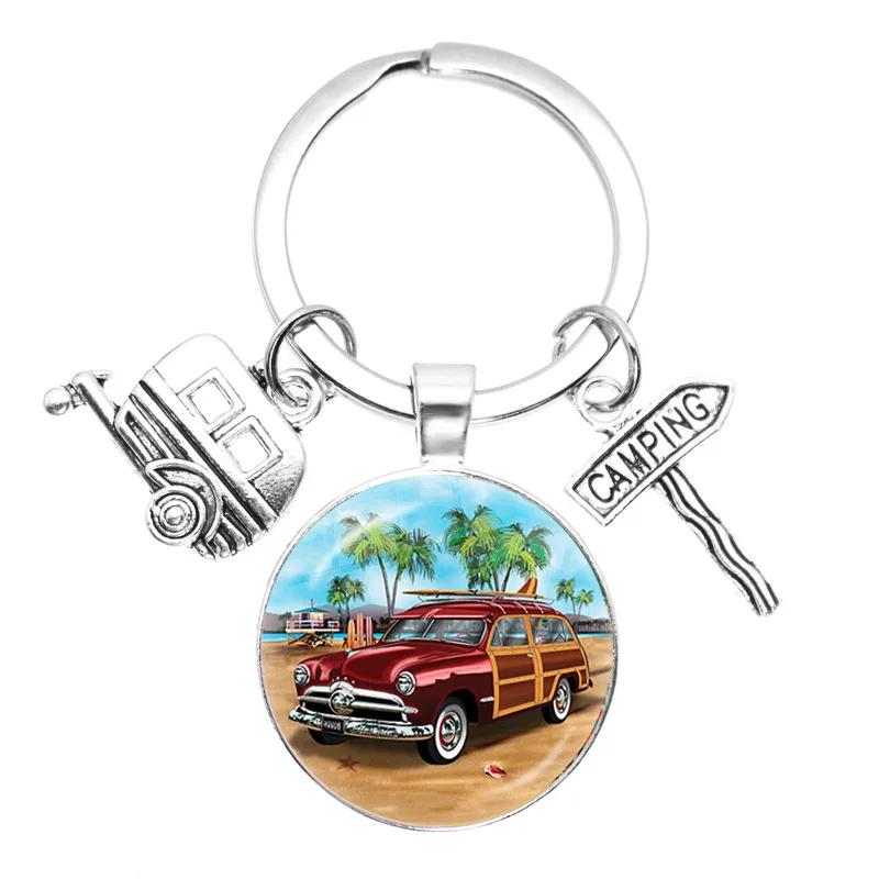 Новинка 2022 симпатичный брелок для автомобиля я в восторге знака с прицепом