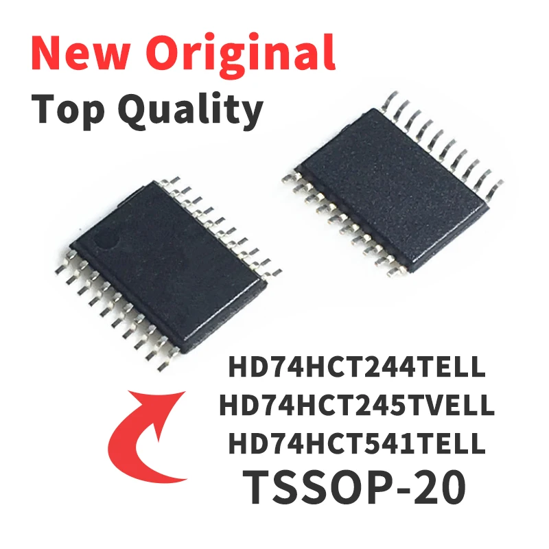 

5PCS HD74HCT244TELL HD74HCT245TVELL HD74HCT541TELL TSSOP20 Chip IC Brand New Original