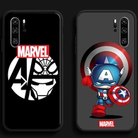 marvel avengers phone cases for huawei honor y6 y7 2019 y9 2018 y9 prime 2019 y9 2019 y9a soft tpu back cover coque
