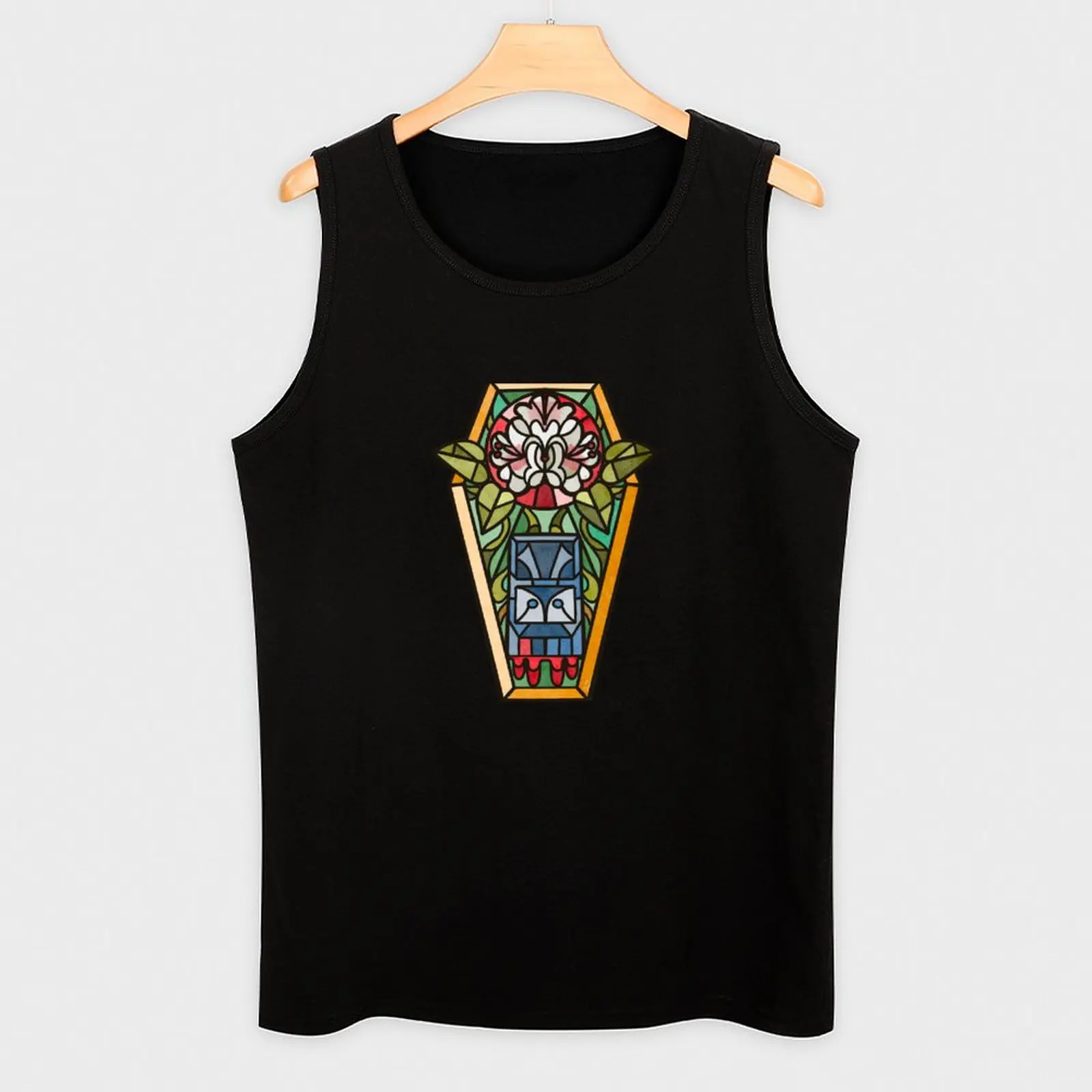 Витражная майка Iwtv футболка для бодибилдинга мужские майки футболки без рукавов