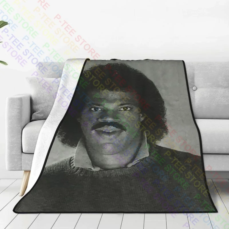 Одеяло Lionel Richie Hello Photo 1983 01, теплая ткань, коралловый флис, приятное на ощупь одеяло для кемпинга