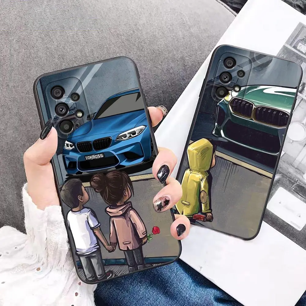 

Boy See Sports Car Jdm Drift Cover Case For Samsung A12 A13 A21s A22 A23 A32 A33 A41 A42 A51 A52 A52s A53 A71 A72 A73 4G 5G Case