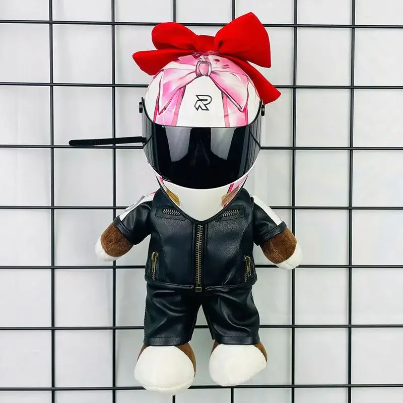 

ГОРЯЧАЯ подвеска в виде медведя, украшение для автомобиля, мотоциклетная игрушка, украшение, мотоциклетный плюшевый мишка, кукла, плюшевые аксессуары, подвеска на рюкзак, шлем