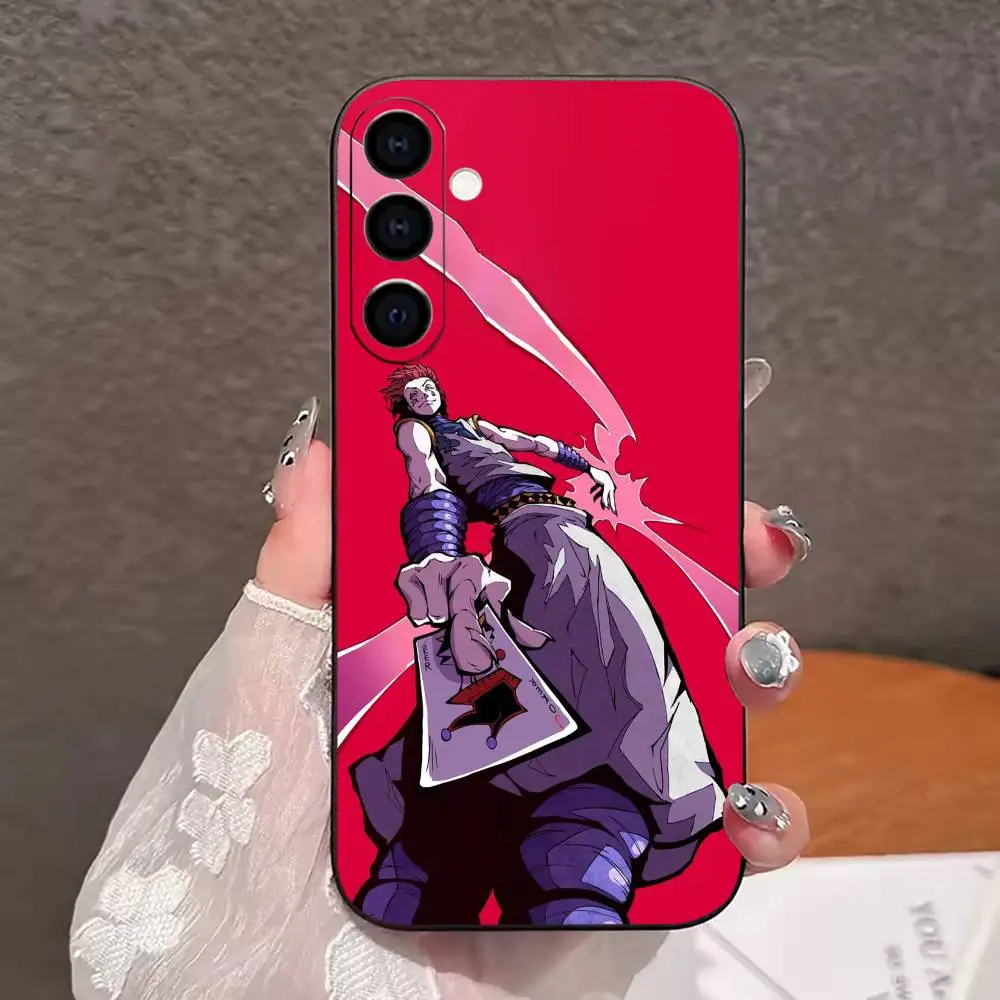 Фото Чехол для телефона H-Hyskoa Anime H-Hunter x H-Hunter для Samsung GalaxyA13,21s,22,31,32,52,53,71,72,73, мягкий черный чехол №2