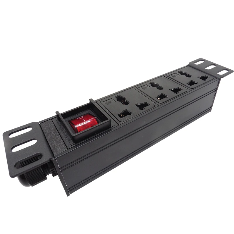 

Универсальные розетки PDU стойка сетевого шкафа, 1,5, 2,5, 3500, 4500 Вт, квадратный сердечник, удлинитель из алюминиевого сплава, розетка для зарядки...