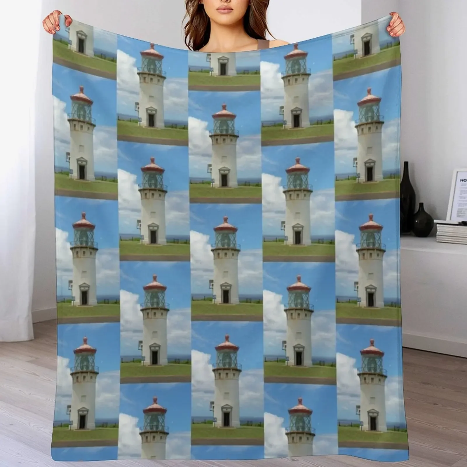 Новое одеяло Kilauea Lighthouse теплое зимнее мягкое