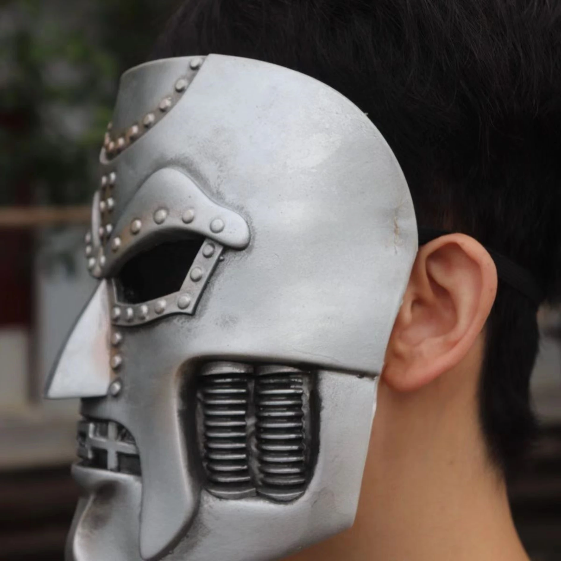 Маска Dr Doom Supervillain Victor von шлем маска на Хэллоуин латексный фантастический костюм