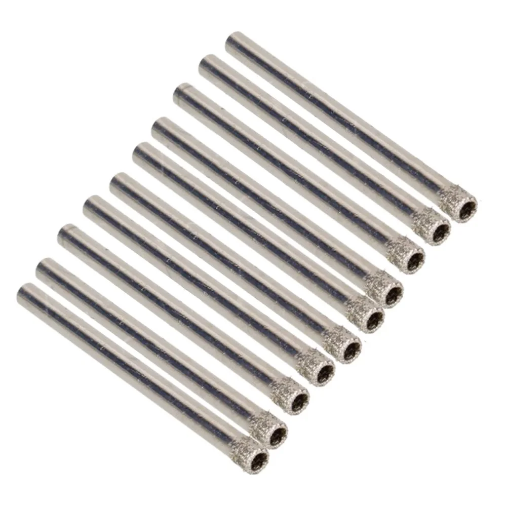 

Drill Bit Glass Hole Saw No Tremor Silver Diamond Coated Diamond Coated Tip Hole Saws Longer Life Metal Metal Body
