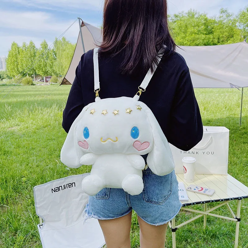 

Sanrioed Kawaii Anime Cartoon series Pudding dog My melody Kuromi New fashion exquisite student backpack cute girl birthday gift