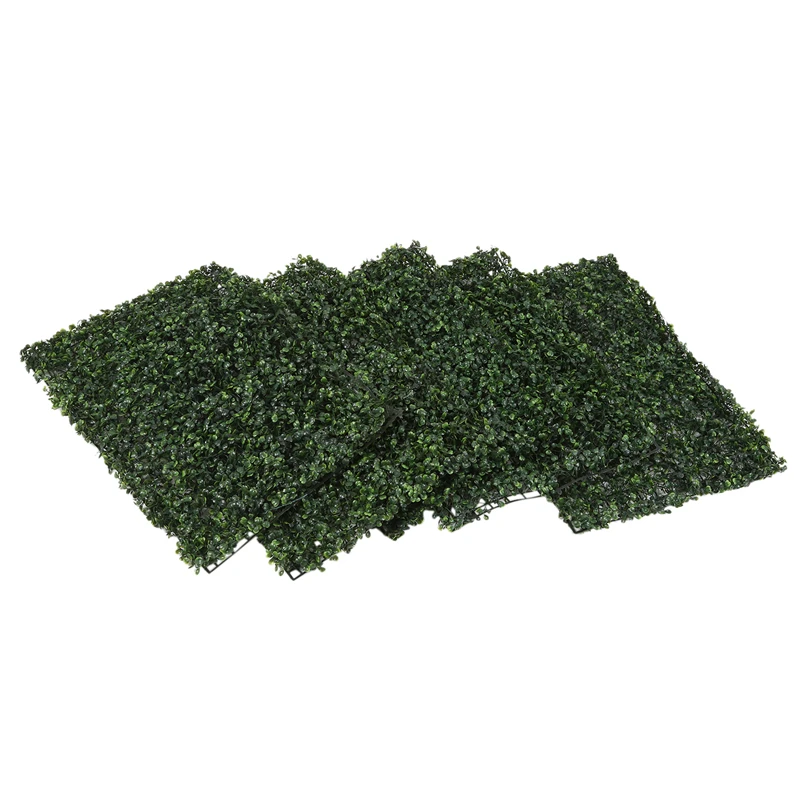 

5PCS 40X60cm Artificial Grass Lawn Turf Simulation Plant Beautification Wall Decoration Green Lawn Store Picture Background Gras
