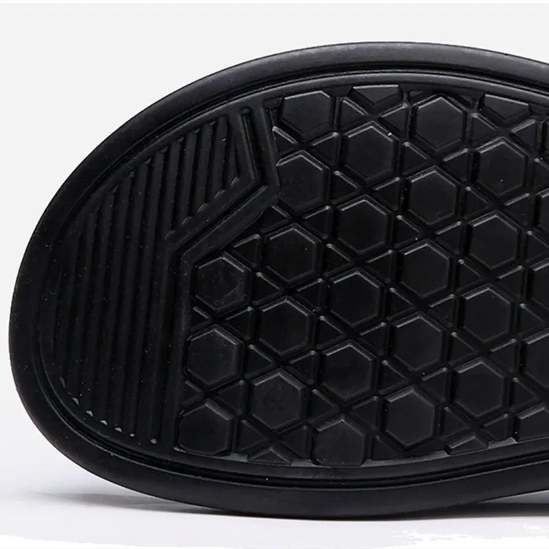 Мужские летние сандалии и тапочки мужские кожаные пляжная обувь на толстой