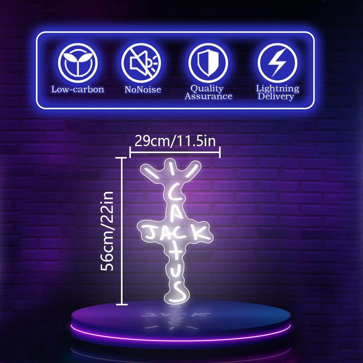 CACTUS JACK неоновая вывеска домашний декор на заказ светодиодный неоновый свет