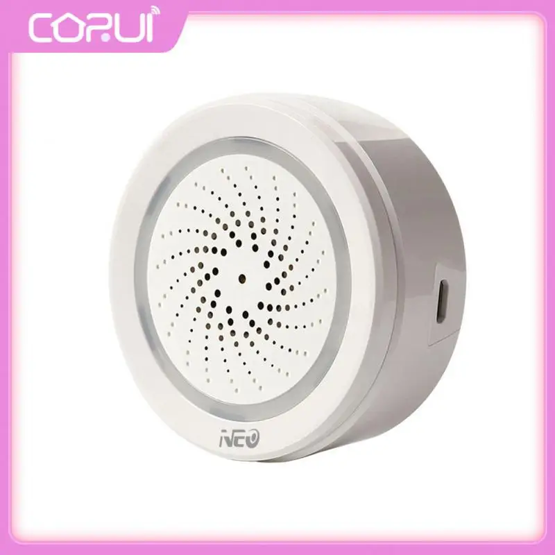 

Tuya Smart Detector Siren Alarm 2 In 1 Temperature Sensor 120 Db Wireless App Remote Siren Smart Home Wifi Usb Power Mini