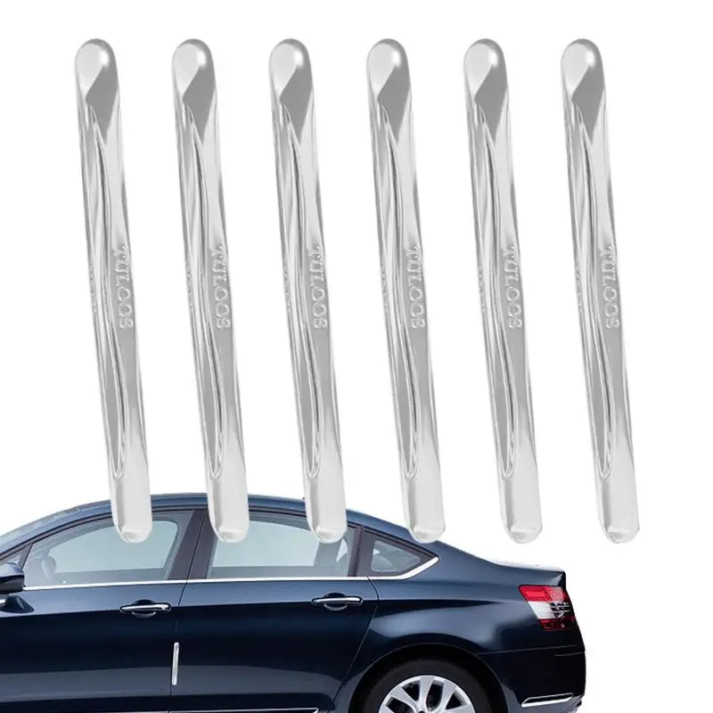 

Car Door Handle Strip Protective Reflective Waterproof Anti Collision Scratch Protector Carbon Fiber Sticker For Car Accessories