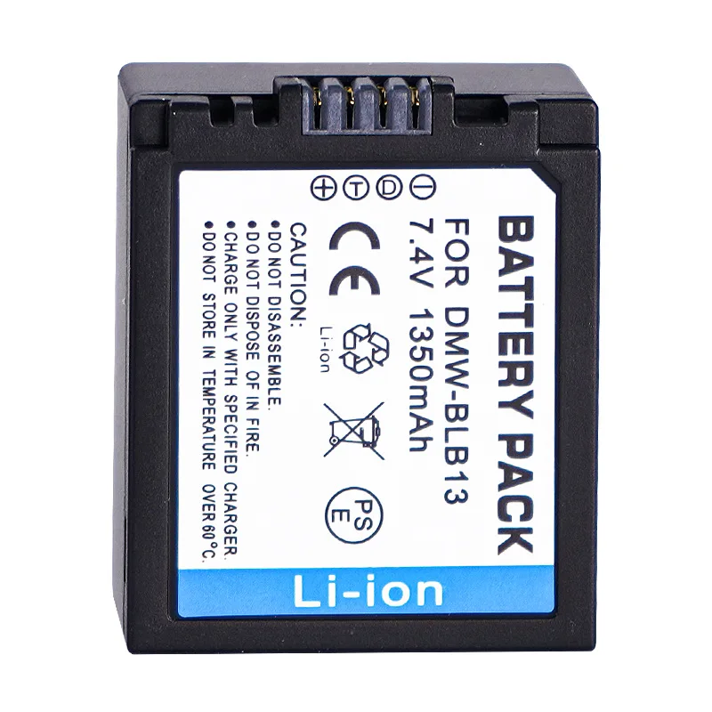 Фото 1-3 шт. DMW-BLB13E DMW BLB13E BLB13E аккумулятор для камеры 1350 мАч для Panasonic DMC-G1 DMC-G2 DMC-G10 DMC-GF1 DMC-GF2 DMC-GH1 аккумулятор №2