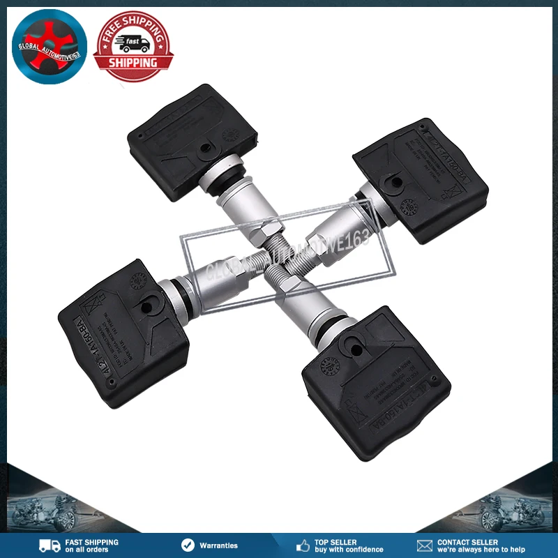 Датчик давления в шинах 4L2T-1A150-BA 4 шт. 433 МГц