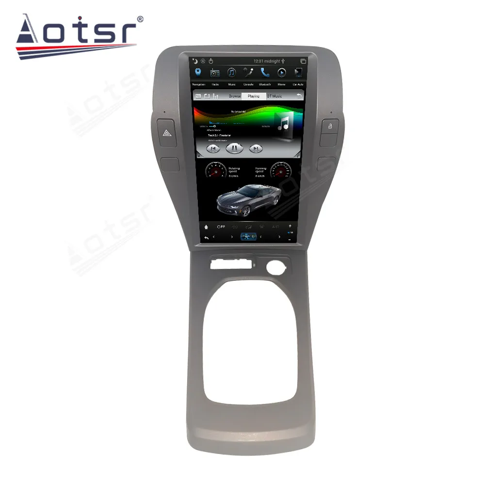 Tesla Экран Android Автомобильный GPS-навигатор Стерео для Chevrolet Camaro 2010+ Мультимедийный