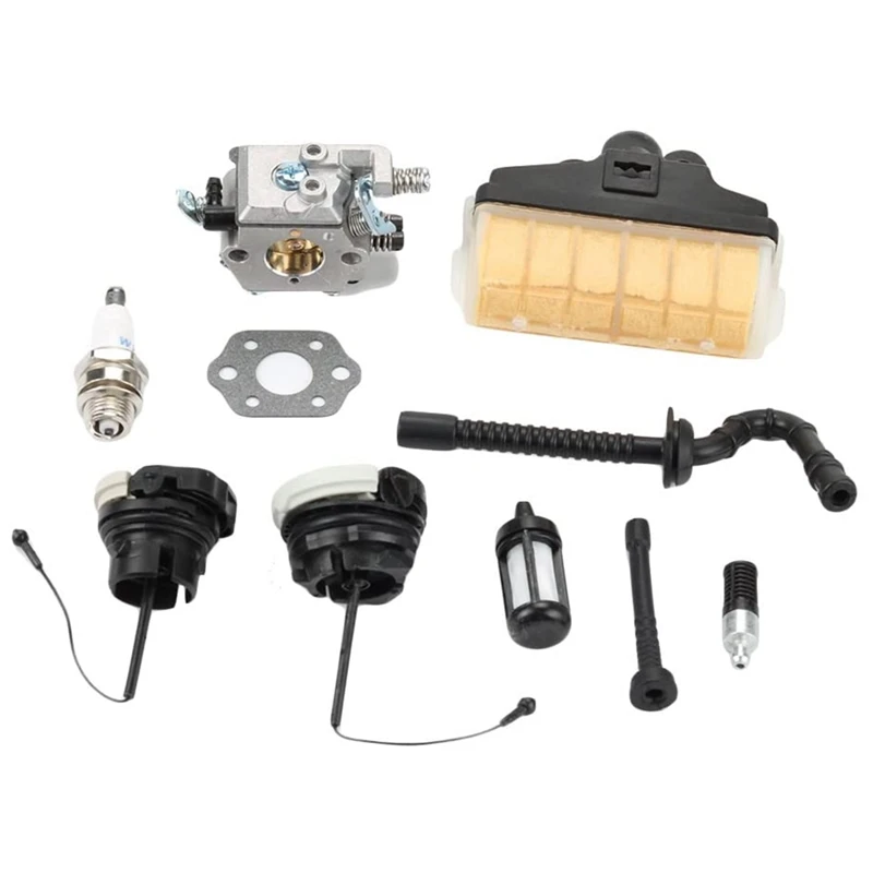 

Воздушный фильтр карбюратора, топливный колпачок, трубка шланга, инструмент для регулировки для Stihl 021 023 025 MS 210, коллекторная бензопила Wt286