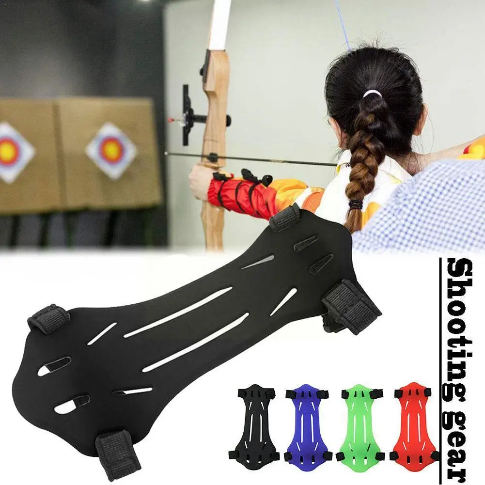 

Archery Arm Guard Protection Silicone Traditional Hunting Bows Shooting Recurve Hunting Outdoor Training Accessory Protecto A1H7