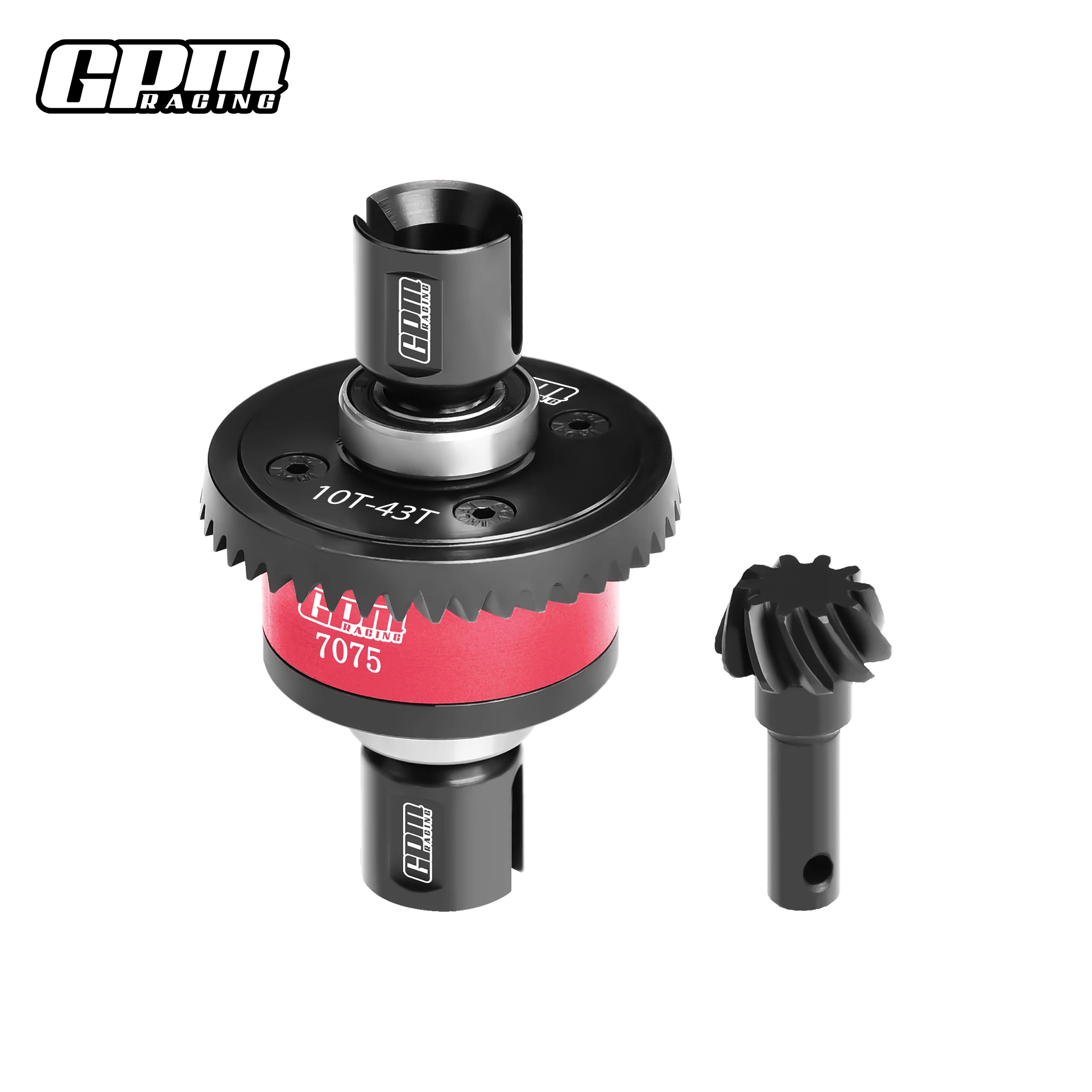 Комплектные передниезадние дифференциалы GPM из стали 20CrMnTi + алюминия 7075, 1043T для TRAXXAS 18 Sledge 95076-4 (art.: 3920d91968cc0) - 3920d91968cc0