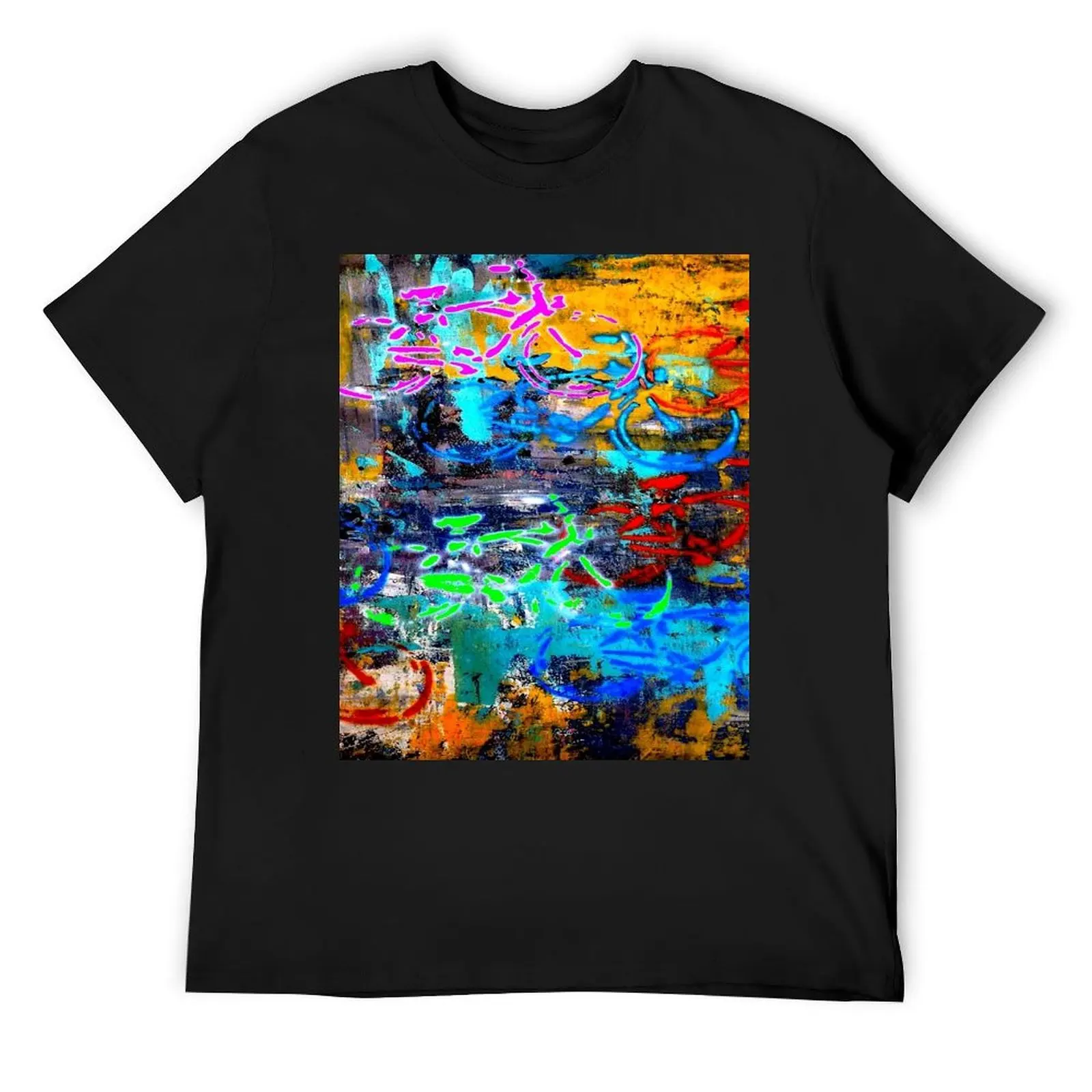 ВЕЛОСИПЕД АБСТРАКТ Футболка с причудливым принтом уличная одежда мужские