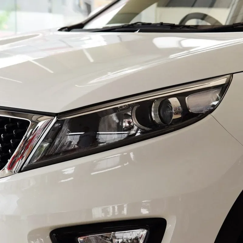 Для Kia Sportage R 2015 2016 сменный автомобильный налобный фонарь объектив корпус стекло