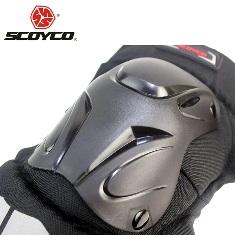 Наколенники для мотоцикла SCOYCO летнее короткое Защитное снаряжение езды на