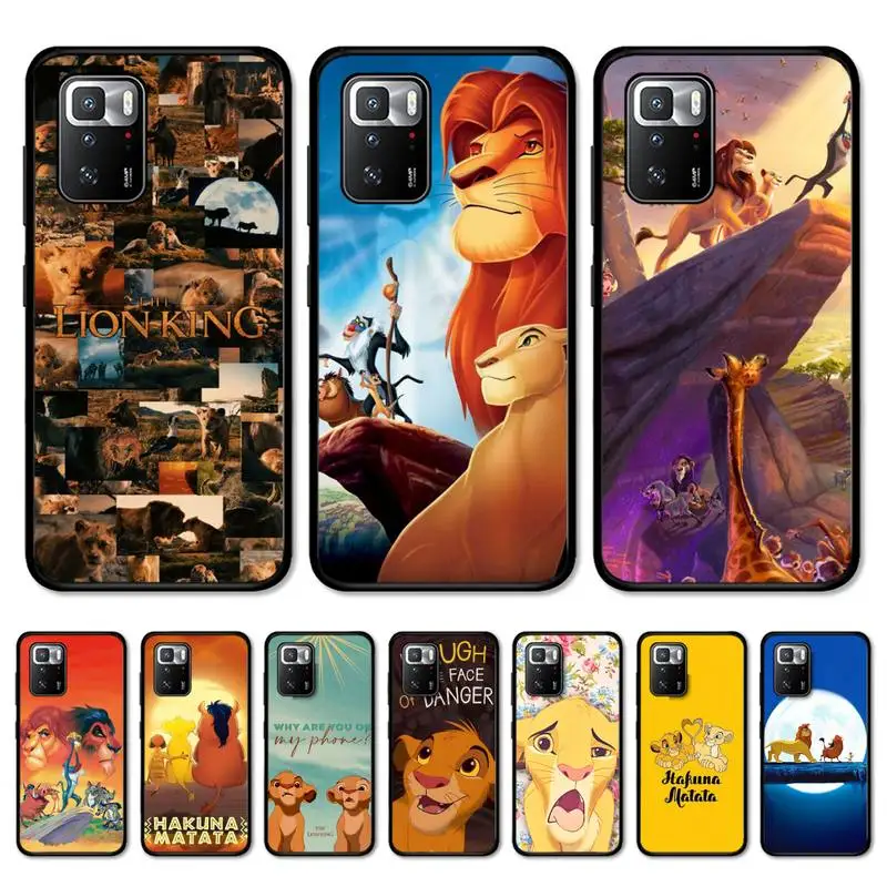 

Disney The Lion King Phone Case For Redmi Note 8A 7 5 Note8pro 8T 9Pro note 6pro Funda Capa