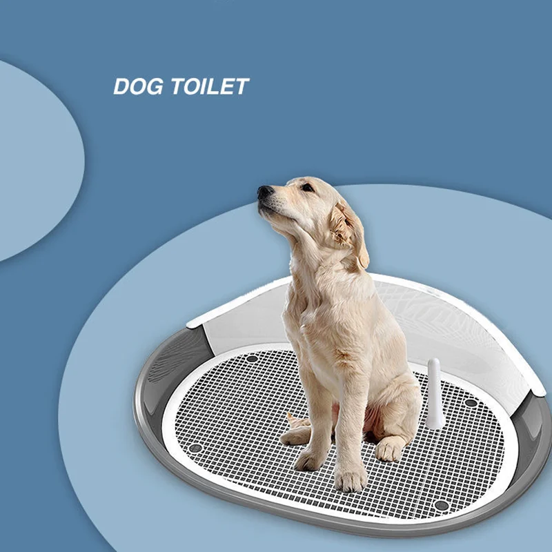 Large size Dog Toilet Potty Puppy Litter Tray Pee Training Bedpan Toilet Easy to Clean Pet Toilet Pet Product