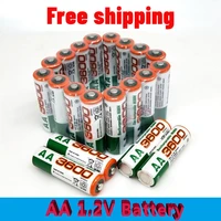 100 new high capacity aa battery 3600 mah rechargeable battery 1 2v ni mh aa battery suitable for clocks mice computers