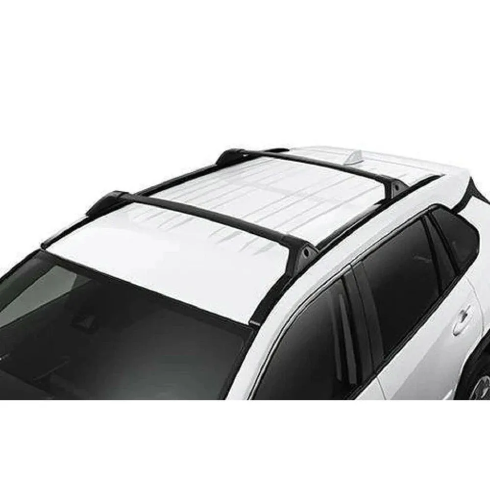 Фото 2 шт. поперечины для багажника на крышу Toyota Corolla Cross 2022-2025, с замком, черные №3