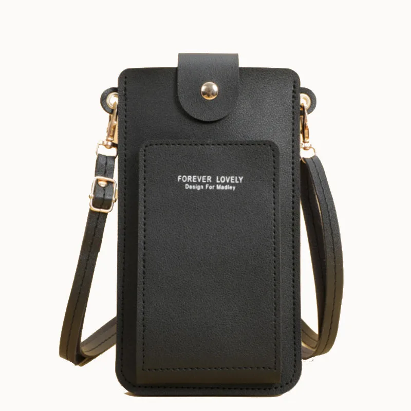 

For iphone 14 13 12 11 Pro Xiaomi Huawei Samsung Mobile Phone Bag Fashionable Shoulder Messenger Card Bag Wallet Cute Backpack