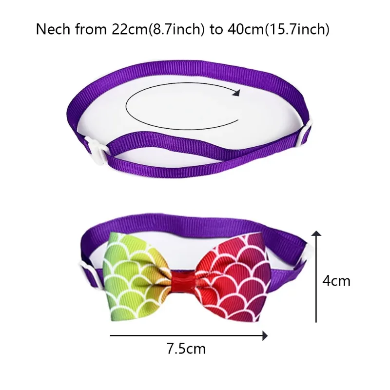 50/100 шт. галстуки-бабочки для маленьких собак