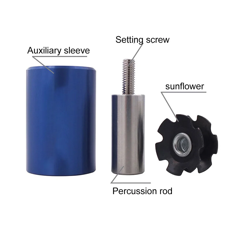 

Bicycle Front Fork Star Nut Installation Tool MTB Bike Steerer Tube Headset Sun Flower Installation Sleeve Cycling Parts