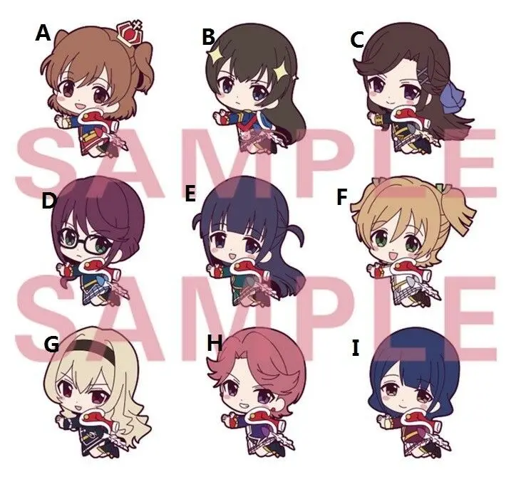 

Acrylic Anime Keychain Strap Shoujo Kageki Revue Starlight Isurugi Futaba 6cm