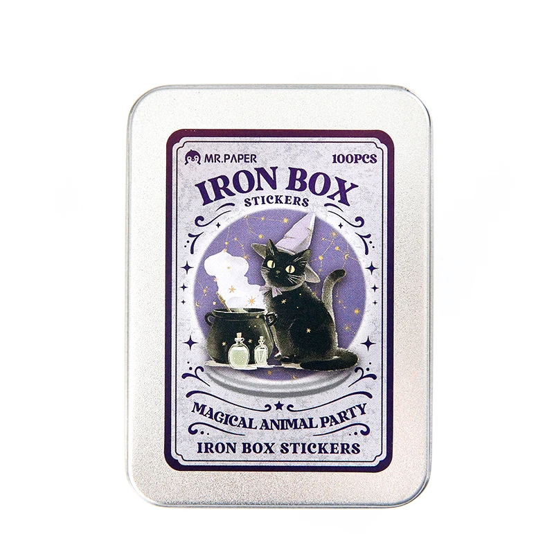 

Mr.Paper kawaii Iron Box наклейки